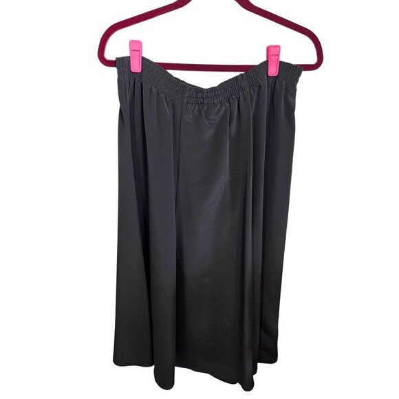 Maggie Sweet Chic Urban Maxi Skirt Set M Black Neutral Preppy Old Money Resort - Picture 13 of 14